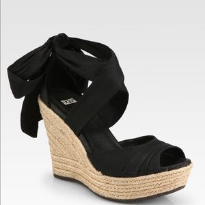 UGG Lucianna Wedge black